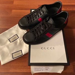 Authentic Gucci Ace Sneakers (Brand New)